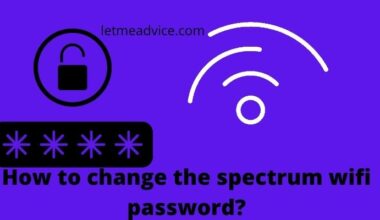 How to change the spectrum wifi password