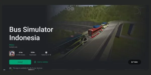 Bus Simulator Indonesia, best bus simulator game for android