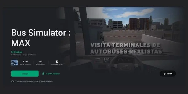 Bus Simulator MAX, Best Bus Simulator Games For Android