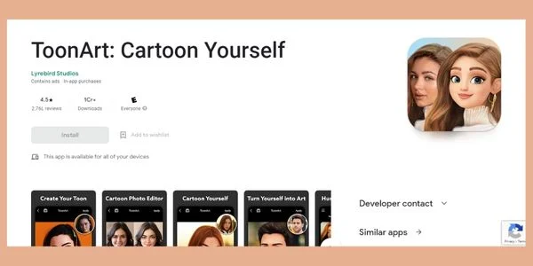 Cartoon Yourself App
