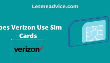 Does Verizon Use Sim Cards