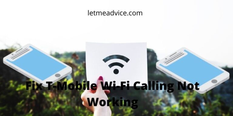 Fix T-Mobile Wi-Fi Calling Not Working