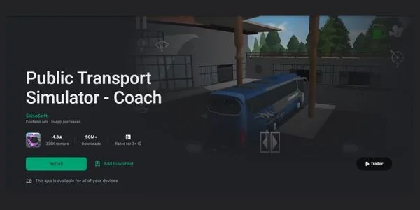 Public Transport Simulator, Best Bus Simulator Games For Android