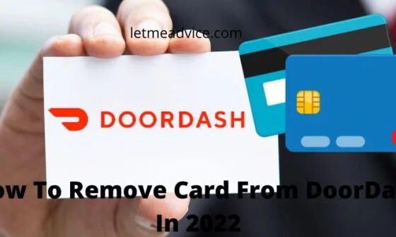 Remove Card From DoorDash In 2022