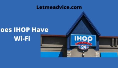 Does IHOP Have Wi-Fi