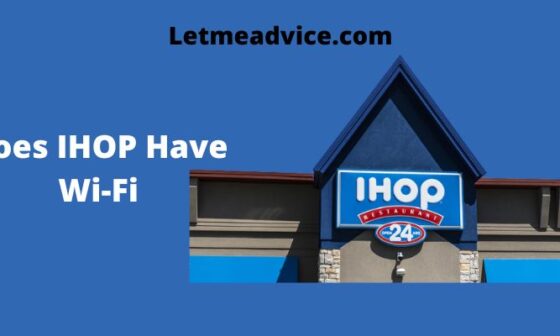 Does IHOP Have Wi-Fi