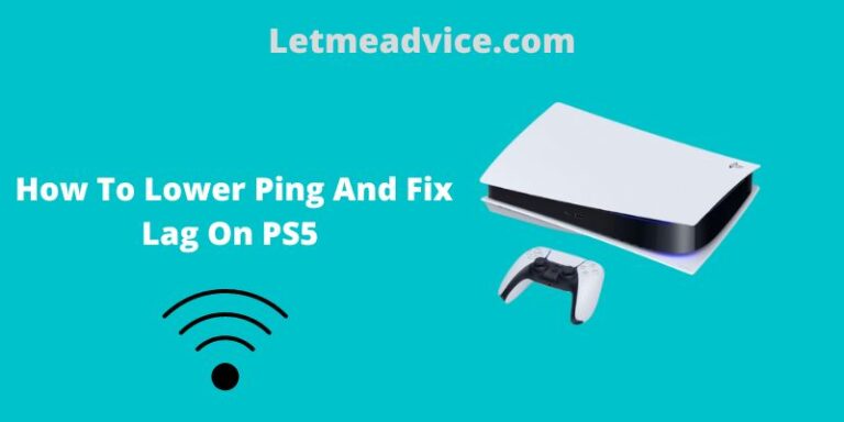How To Lower Ping And Fix Lag On PS5