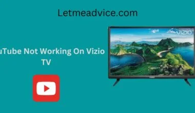 YouTube Not Working On Vizio TV