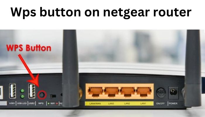 Wps button on intgear router